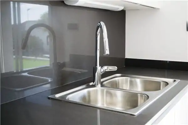 stainless steel sink