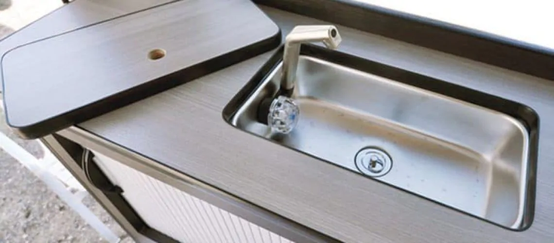 RV kitchen sinks