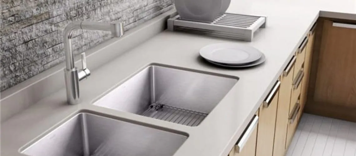 stainless steel sink